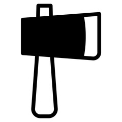 Fototapeta premium axe icon