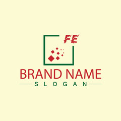 Abstract business logo design template