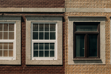 Facade with windows