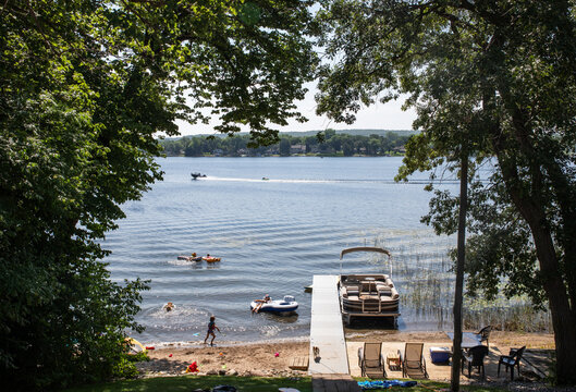 Beach Day in Minnesota