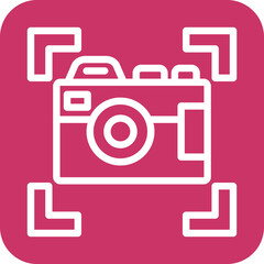 Camera Shot Icon Style