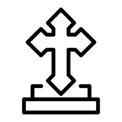 Obraz premium christian cross