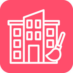Mall Cleaning Icon Style