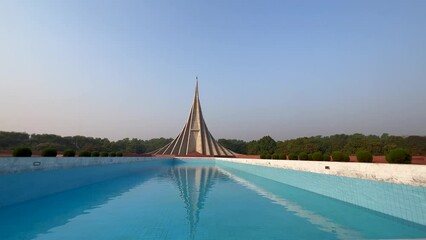 National Martyr's Memorial of Bangladesh National Monument. Independence Day. Victroy Day of Bangladesh