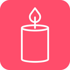 Candle Icon Style