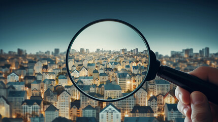 Searching for an Apartment in a Residential Building Through Magnifying Glass 