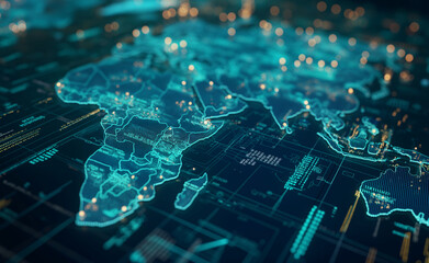 Cyberspace Nexus: Global Data Exchange Across World Maps. Global Data Exchange: Mapping the Cyber Communication Infrastructure.