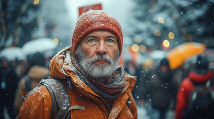 european farmer at protest