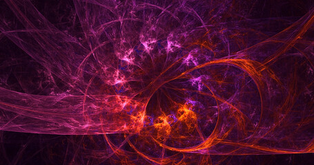 3D manual rendering abstract circle light background. Its not AI Generatd illustration.