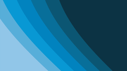 Blue paper cut abstract background vector image for backdrop or presentation