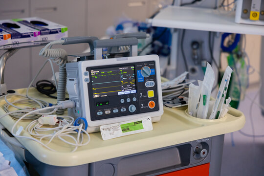 Modern medical equipment in clinic