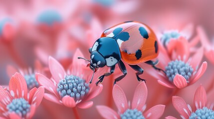 macro insect ladybug