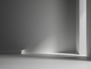 gray empty space studio 