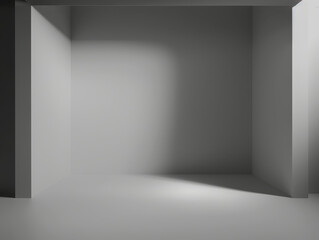 gray empty space studio 