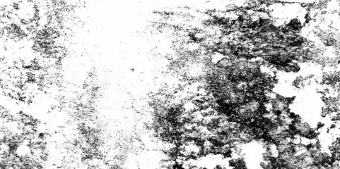 Splat background Grunge wall and black and white Dark noise granules Black damaged distress grainy texture isolated on white background.