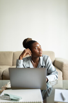 Woman Working From Home 