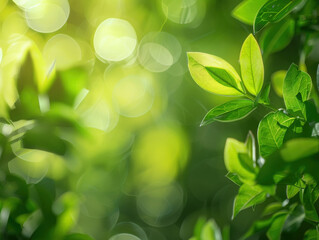 green nature background