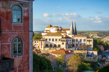 Sintra National Palace in Sintra, Portugal