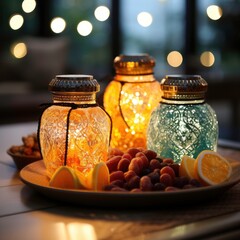 spices in a glass jar