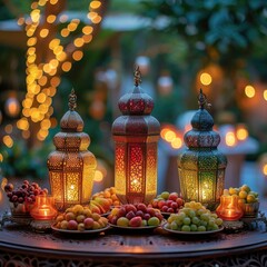 christmas decoration with candles