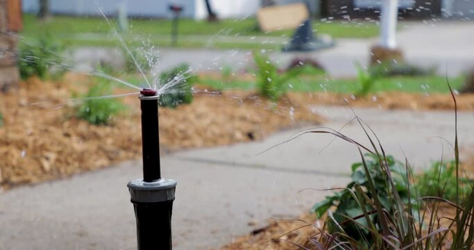Sprinkler garden