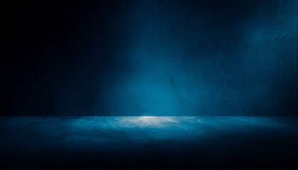 Midnight Mirage: Exploring the Depths of Dark Black and Blue in Abstract Textured Backgrounds"