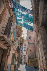 street in the city Naples, italy