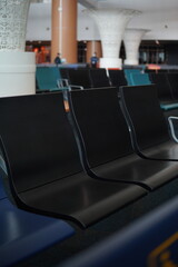 waiting chair at the airport
