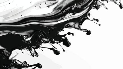 Abstract ink background Marble style.