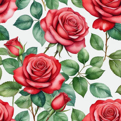 Beautiful red roses for Valentine's Day.