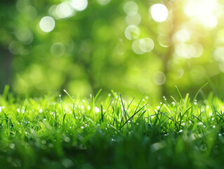 green nature background