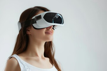 VR Uncommon Mixed Reality Headset. Virtual Reality Goggles for Spectacle. Augmented reality 3D Glasses Comedy show. 3D Future Technology Experimental Gadget and Capoeira workshop Wearable Equipment