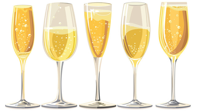 Champagne vector