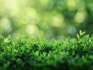 green nature background