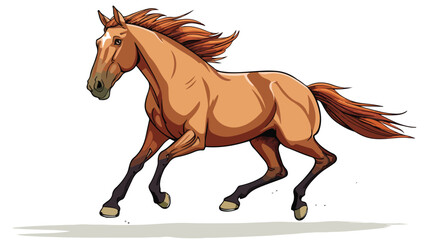Obraz na płótnie Canvas Illustration of a horse