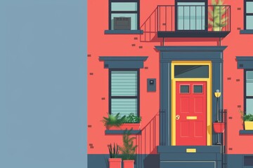 Obraz premium renting flat concept,real estate