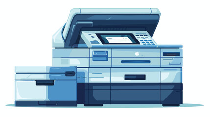Printer scanner Isolated