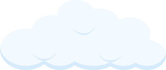 Simple Cloud Illustration