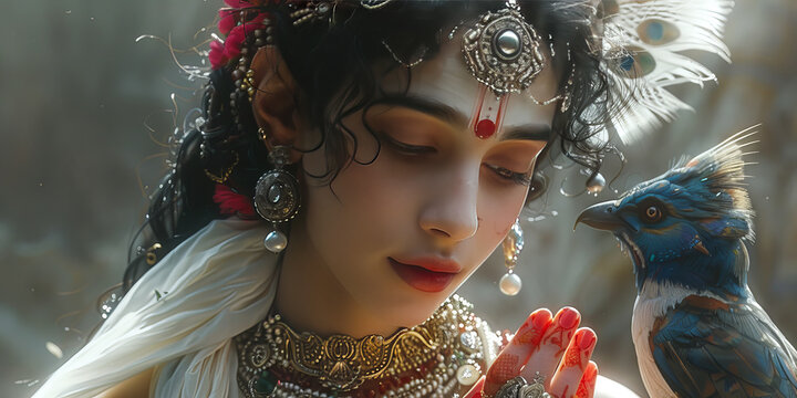 Sudama Reflection: Friendship with Lord Krishna in Art