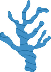 Fototapeta premium Coral Element Illustration