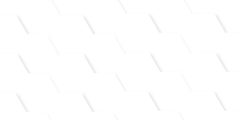 Fototapeta premium Abstract background with hexagons Abstract hexagon polygonal pattern background vector. seamless bright white abstract honeycomb background. 