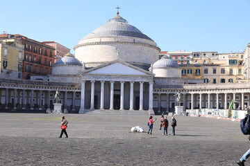 piazza plebiscito Naples, italy