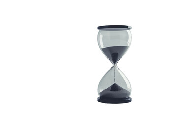 The Grace of an Hourglass Isolated On Transparent Background