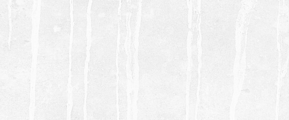 White grunge wall texture for background, wet concrete wall, water stain on white concrete wall texture background.