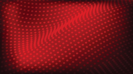 abstract color background with red dot pattern. futuristic graphic design element