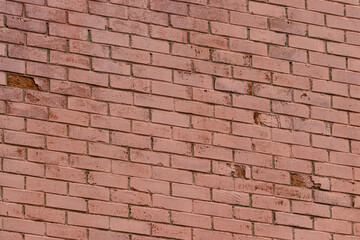 red brick wall close op