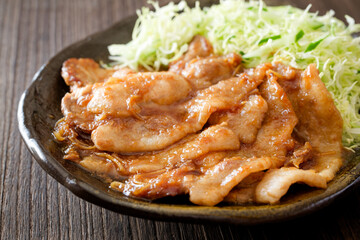 豚肉のしょうが焼き