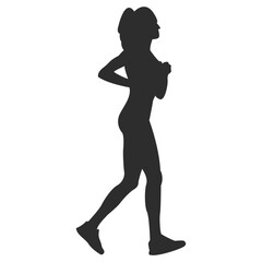Silhouette Running