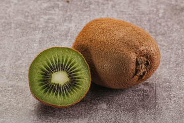 Sweet and juicy kiwi fruit