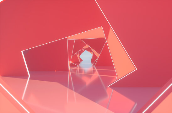 red podium